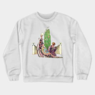 In Powder and Crinoline by Kay Nielsen Crewneck Sweatshirt